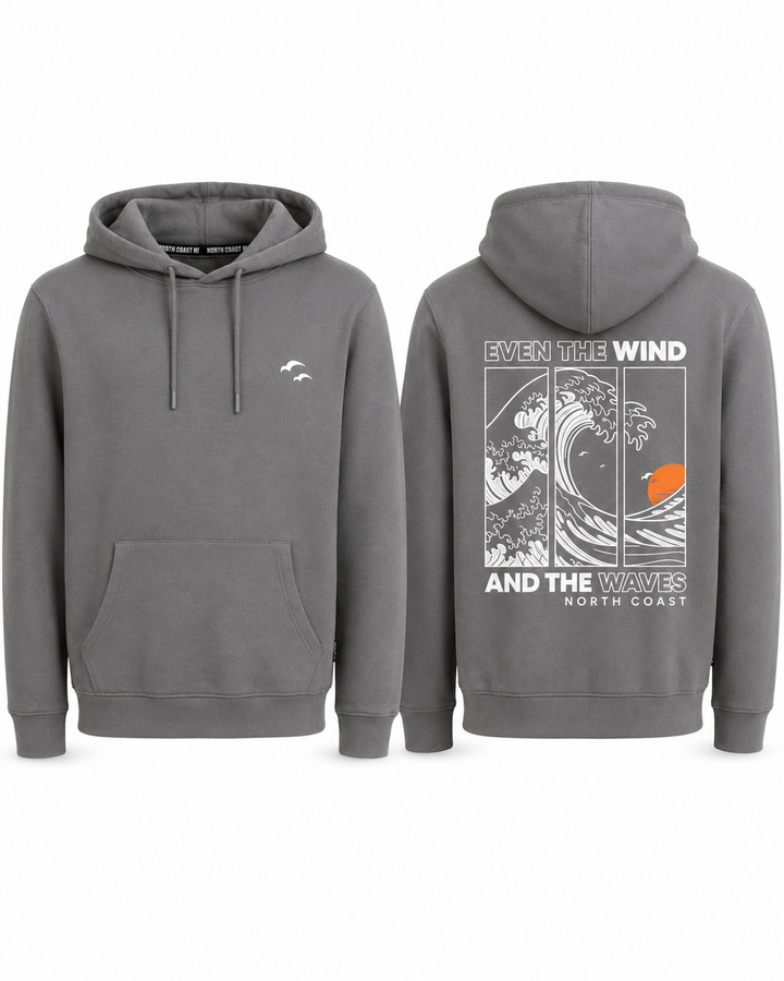 Hokusai Waves Hoodie