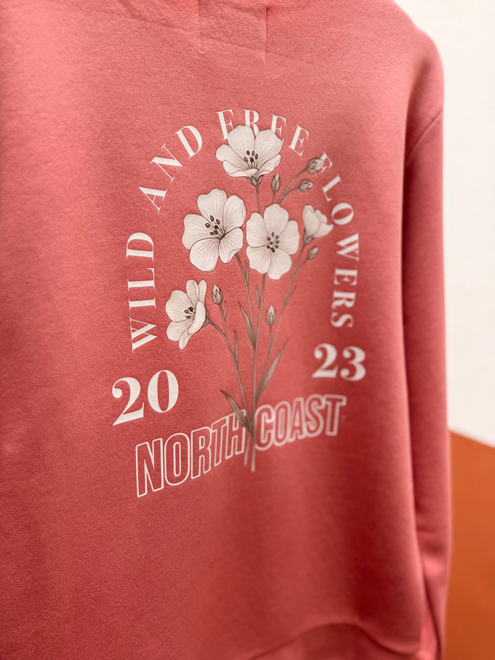 Floral Flax Sweater
