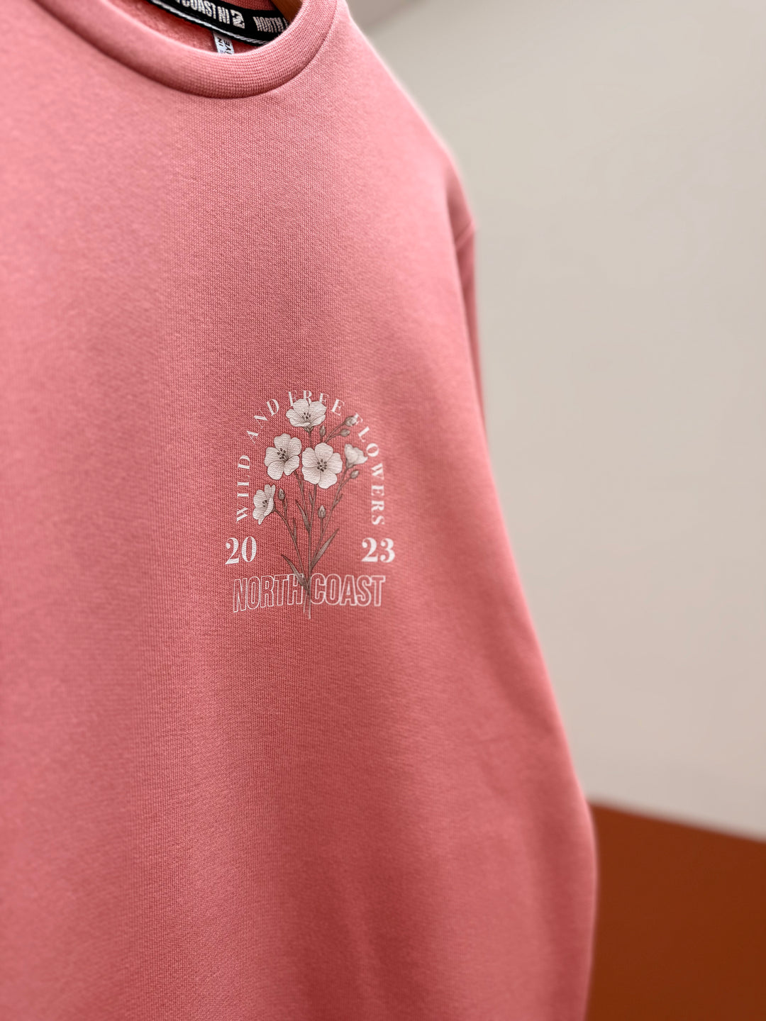 Floral Flax Sweater