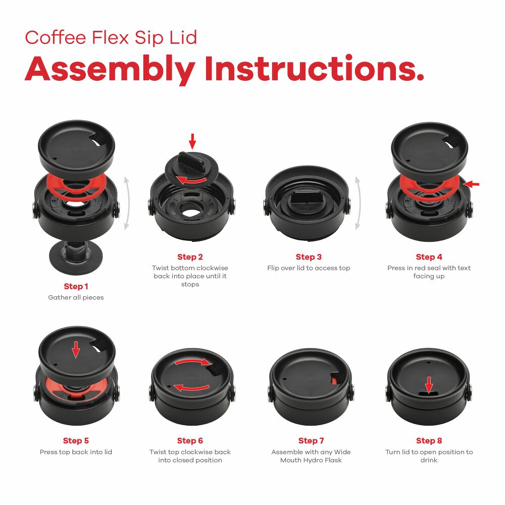 Hydroflask Wide Mouth Flex Cap